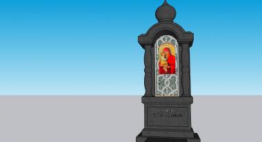 Memorial (PM_0435) 3D model for CNC machine